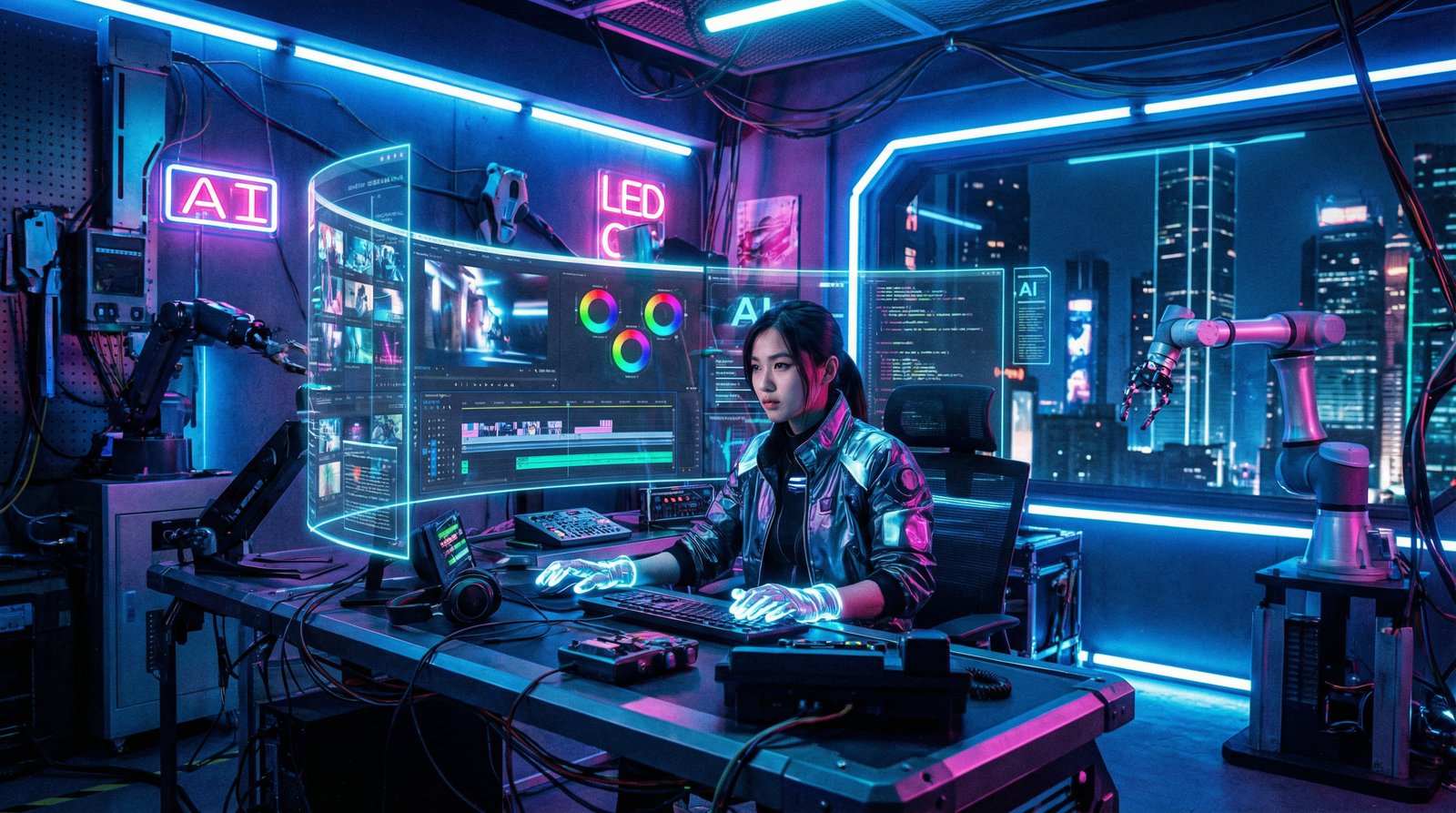 黄片AI视频工作室